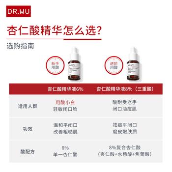 达尔肤（DR.WU）杏仁酸精华6%15ml三重酸果酸细腻肌肤去角质闭口收毛孔提亮护肤 商品图1
