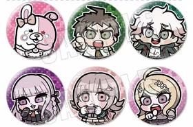 弹丸论破 大川 第二弹 徽章 吧唧 6包/盒 谷子