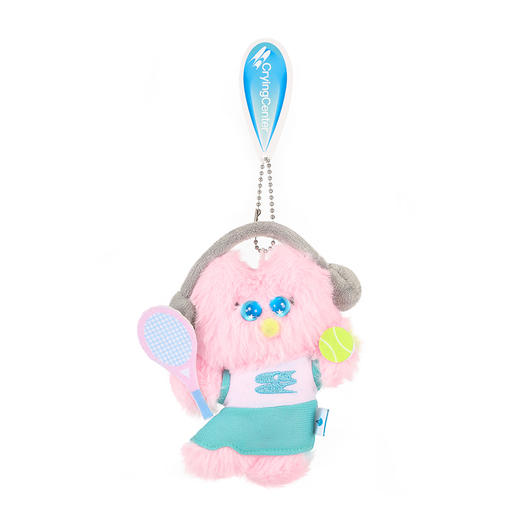 CryingCenter 很爱运动的耳机猫玩偶挂件包包挂件 哭喊中心 商品图4