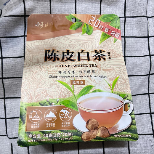 知福好山陈皮白茶40g 商品图0