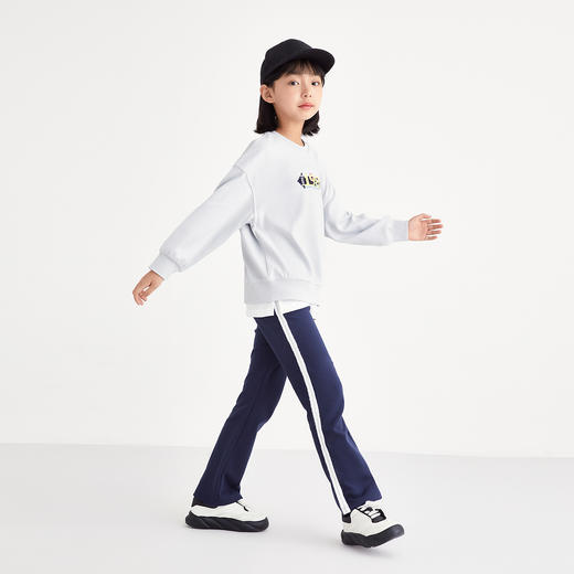 女童全腰针织单裤秋季新款安奈儿童装EG536576 商品图3