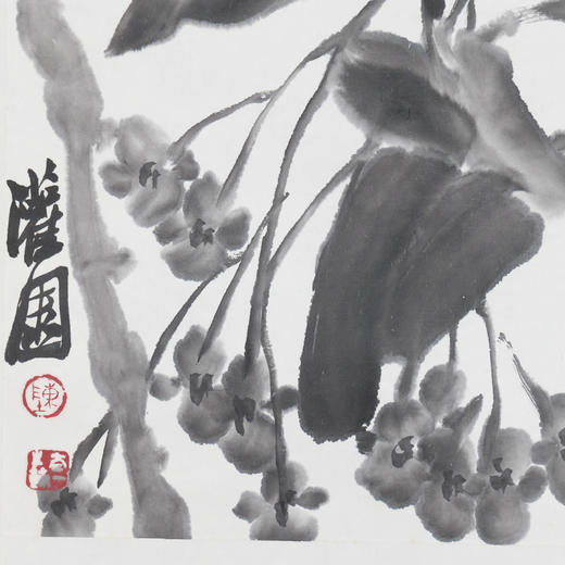陈太一《凤仙花》国画原作33CM*33CM 手绘宣纸花鸟作品 商品图4