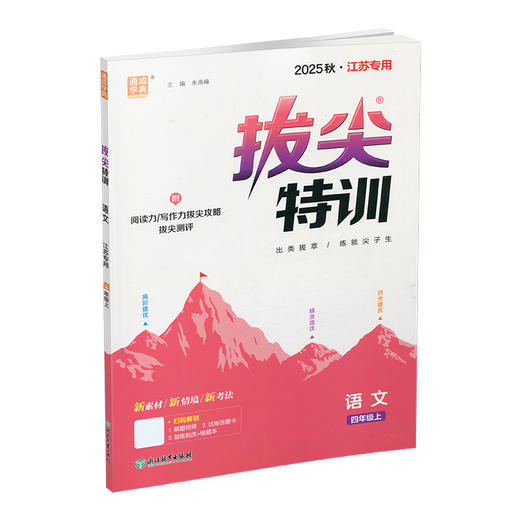 2025秋 拔尖特训 语文 人教版 部编版 四年级上 4上 同步提优训练专项练习一课一练 同步教辅 必刷题 通成学典天天练教辅 商品图3