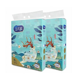 卡其猫5层106抽10包装鹿鸣萍野国潮系列抽纸B5010（6971091570083）
