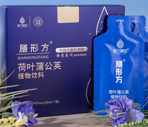 【膳方翼堂】膳形方荷叶蒲公英植物饮料140ml（20ml*7袋） 商品图3