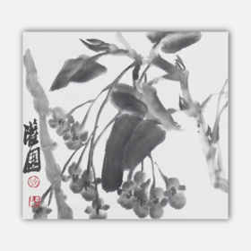 陈太一《凤仙花》国画原作33CM*33CM 手绘宣纸花鸟作品