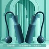 【减脂神器🔥静音跳绳】欧道两用负重跳绳，室内健身不扰邻！樱花粉/莫奈粉多色可选，轴承设计更顺畅💪轻松燃脂，健康加倍！ 两用负重轴承无绳跳绳器 室内运动静音大球跳绳 商品缩略图6