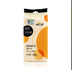 哈北小镇有机玉米碴380g