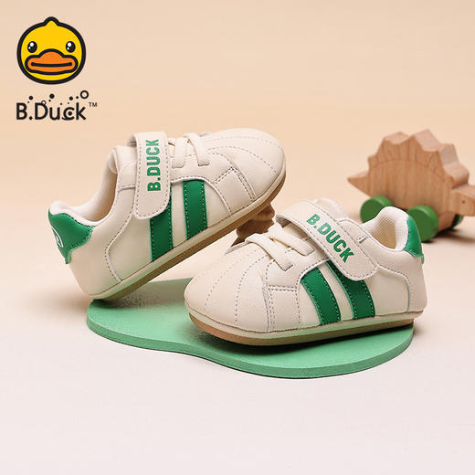 B.Duck小黄鸭童鞋春秋步前鞋13-18 B3686931 商品图2