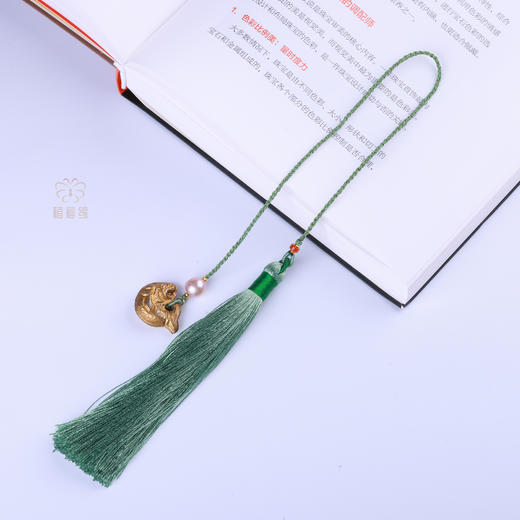 【年年有余】银鎏金龙头鱼挂饰  ZX2507063 商品图2