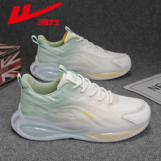 回力女鞋2025新款爆款小白鞋夏季百搭厚底透气运动鞋子老爹鞋女款WXY-L933C 商品图3