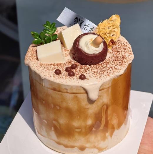 生椰拿铁  咖啡奶油   巧克力坯 椰奶冻 商品图0