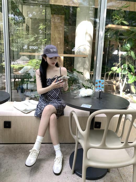 Read Nameless/韩国同款超薄格子吊带裙 2025/7/19 商品图6