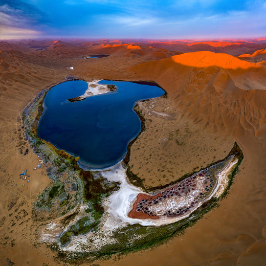 10.8确定出发【甘肃内蒙】黄河石林•龟城牧归•巴丹吉林沙漠粉红湖•额济纳胡杨林8天 商品图10