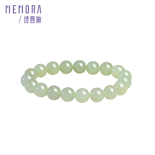 和田玉手链 中国风叠戴玉手串手链DIY搭配串珠女士礼物MEMORA诗普琳NB005001、NB007102、NB007101 商品图7