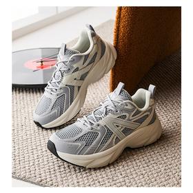 【399任选2件】安踏银河丨复古网面透气休闲鞋男鞋夏季灰色百搭运动鞋112538896