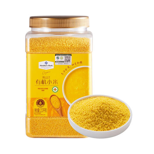 MM 山姆 Member's Mark 有机小米 2.3kg 商品图0