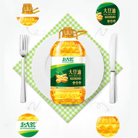 【中国农垦】北大荒一级大豆油5L