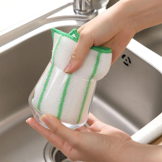 【批发】美丽雅竹洁去油抹布厨房清洗洗碗巾 5张/包 商品图3