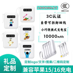 XT31自带4线充电宝/10000毫安