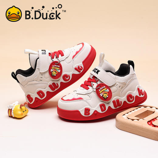 B.Duck小黄鸭童鞋春秋板鞋26-35 B3686814 商品图1