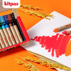 kitpas 水溶性蜡笔16色 轻松擦拭  无毒无害 适合年龄3岁+ 日本进口品牌 KMRW-16C 商品缩略图3