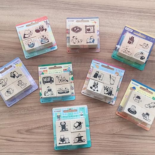 日本NB社山野町内会系列 套装组合 印章套装4枚入 商品图2