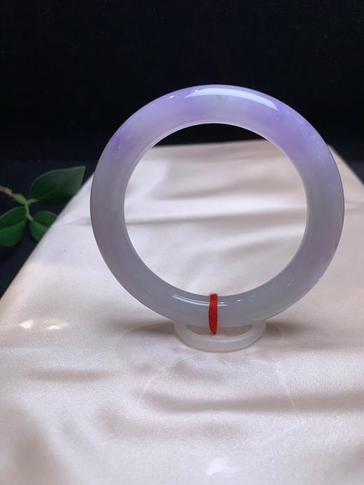 620542，54.5紫罗兰圆条，粉紫底色  条形好 清新干净有特色 商品图2