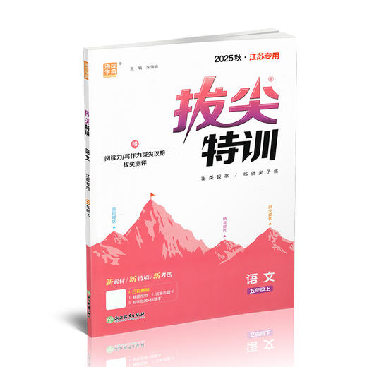 2025秋 拔尖特训 语文 人教版 部编版 五年级上 5上 同步提优训练专项练习一课一练 同步教辅 必刷题 通成学典天天练教辅 商品图1