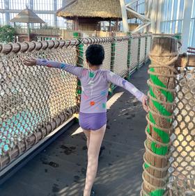 chopiyopi童装  儿童俱乐部长袖泳衣短裤套装