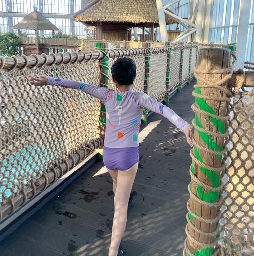 chopiyopi童装  儿童俱乐部长袖泳衣短裤套装 商品图0