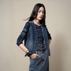 【林栖设计小店】（现货）【草木丹宁】牛仔马甲短款修身百搭2025秋季新款上衣女G1653006 商品缩略图0