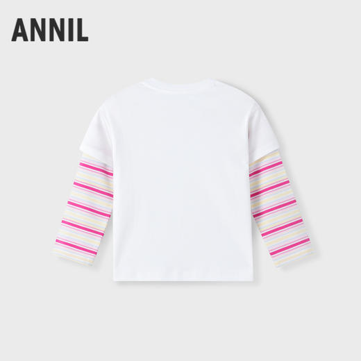 【实体店同款】女童圆领长袖针织衫秋季新款安奈儿童装TG531617 商品图1