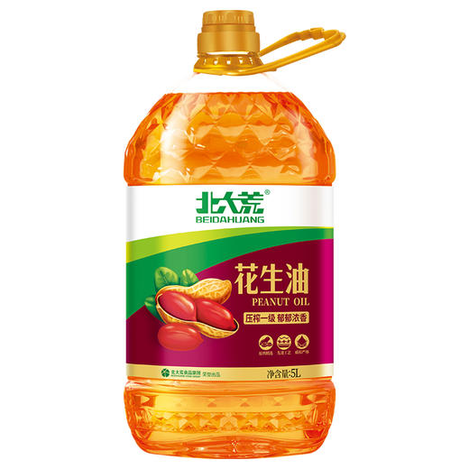 【中国农垦】北大荒压榨一级花生油5L 商品图0