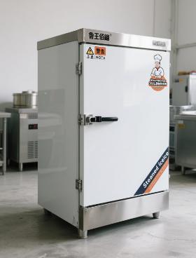 【HDXK】鲁王佰铭：6盘蒸箱 990*720*600mm 额定电压：220V/380V/50Hz 额定功率：6KW/9KW 蒸饭时间：45min 水源压力：<=0.3Mpa 商品图1