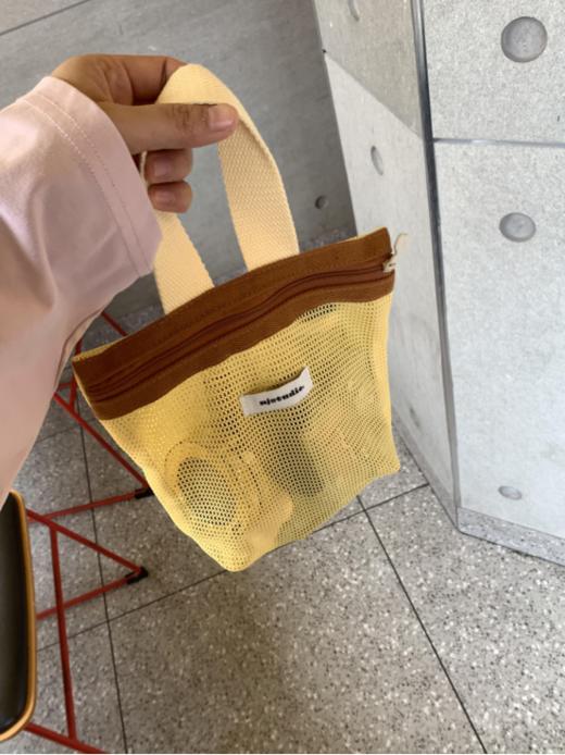 💕夏日多巴胺，从一个手提袋开始🔜一只超级全能的收纳包👝【多巴胺网纱手提袋】我真的无法拒绝❗高颜值在线🆘 商品图7