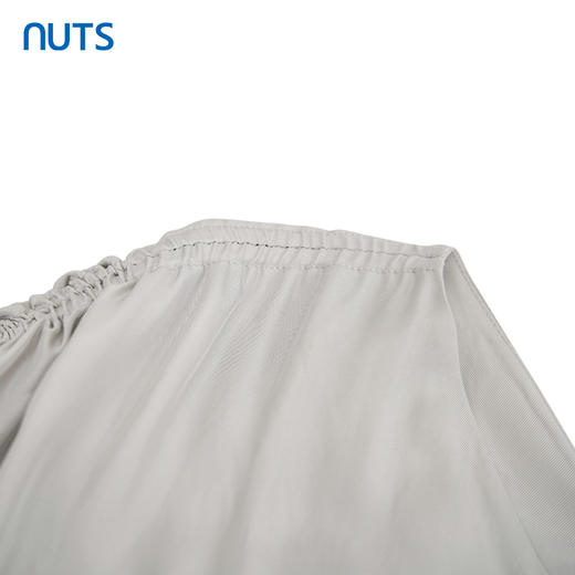 NUTS商场同款夏季时尚通勤简约气质醋酯短袖衬衫429011277 商品图2