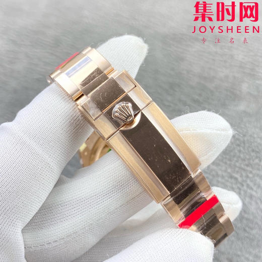 劳力士宇宙计型 VS迪通拿4131配重版 VS迪通拿全玫金款 配重版 男士腕表 丹东4131机 m126505-0001 商品图7