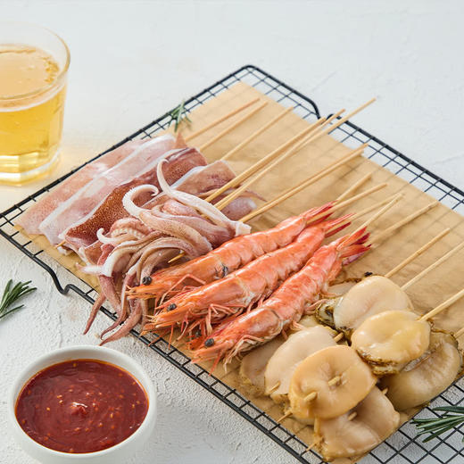 MM 山姆 海鲜烧烤组合 600g 商品图2