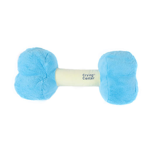 CryingCenter 汗与泪爱心哑铃毛绒玩偶挂件 哭喊中心 商品图5