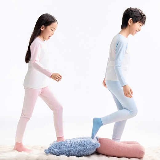 【实体店同款】男女童秋衣裤套装秋季新款安奈儿童装JM537264 商品图3