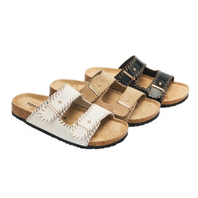 Toomanyshoes勃肯拖鞋延长假期厚底沙滩鞋凉拖