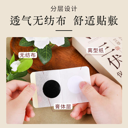 【冬寒夏养 贴养三伏 送穴位图】李时珍出品 三伏保健贴5盒（送穴位图*1） 商品图6