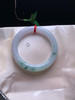 620535，54圆条飘花手镯 ，细糯飘蓝花。细腻干净 商品缩略图3