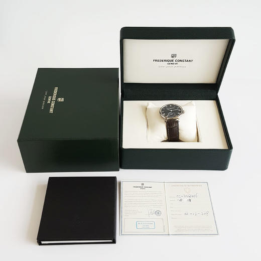 【98新（放置品）】Frederique Constant 康斯登超薄月相系列FC-705GR4S6自动机械机芯42MM（男款）日期；月相显示170725NJ04 商品图1