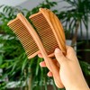 【预售3天发货】【买2件减5元】【桃木非遗-桃木梳】 带柄桃木梳/海豚桃木梳 质感满满 100%纯桃木 带收纳布袋 顺丰发货 商品缩略图0