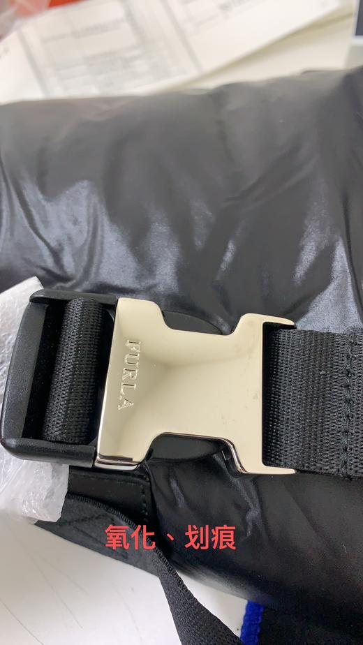 8050560170622 FURLA ULISSE系列男士菱格缝线压纹飘带装饰尼龙腰包 41x18.5x11 CM 商品图6