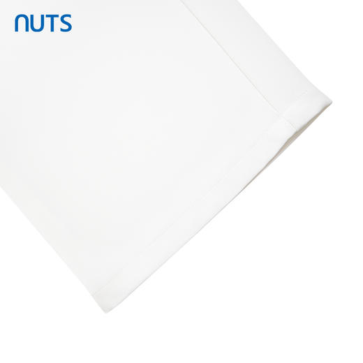 NUTS商场同款夏季白色简约高腰显瘦阔腿休闲长裤女423072238 商品图4