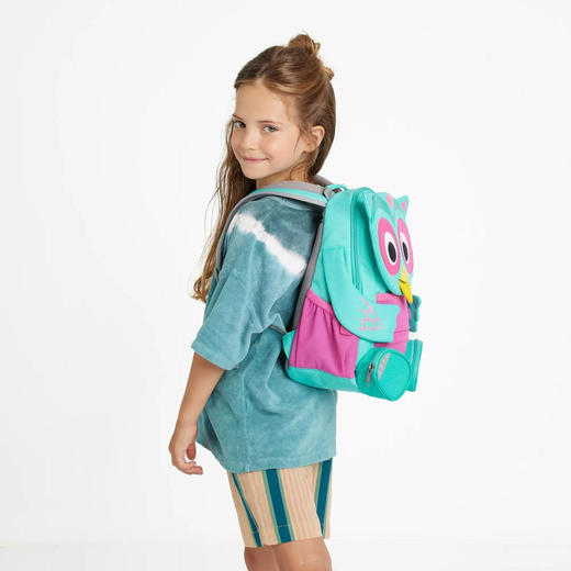 Affenzahn 大童款-猫头鹰 多功能儿童背包 适合3-5岁 萌趣动物造型 德国进口品牌 -AFZ-FAL-002-006 商品图4