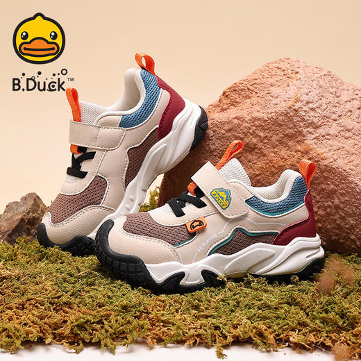 B.Duck小黄鸭童鞋春秋户外鞋24-35 B3686809 商品图3